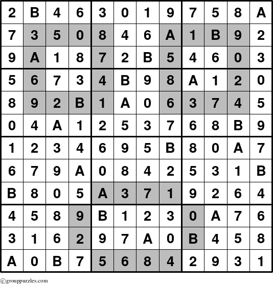 The grouppuzzles.com Answer grid for the tpsmith-surprised puzzle for 