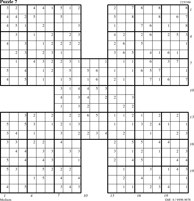 Step-by-Step Instructions for Puzzle 7 with all 8 steps marked